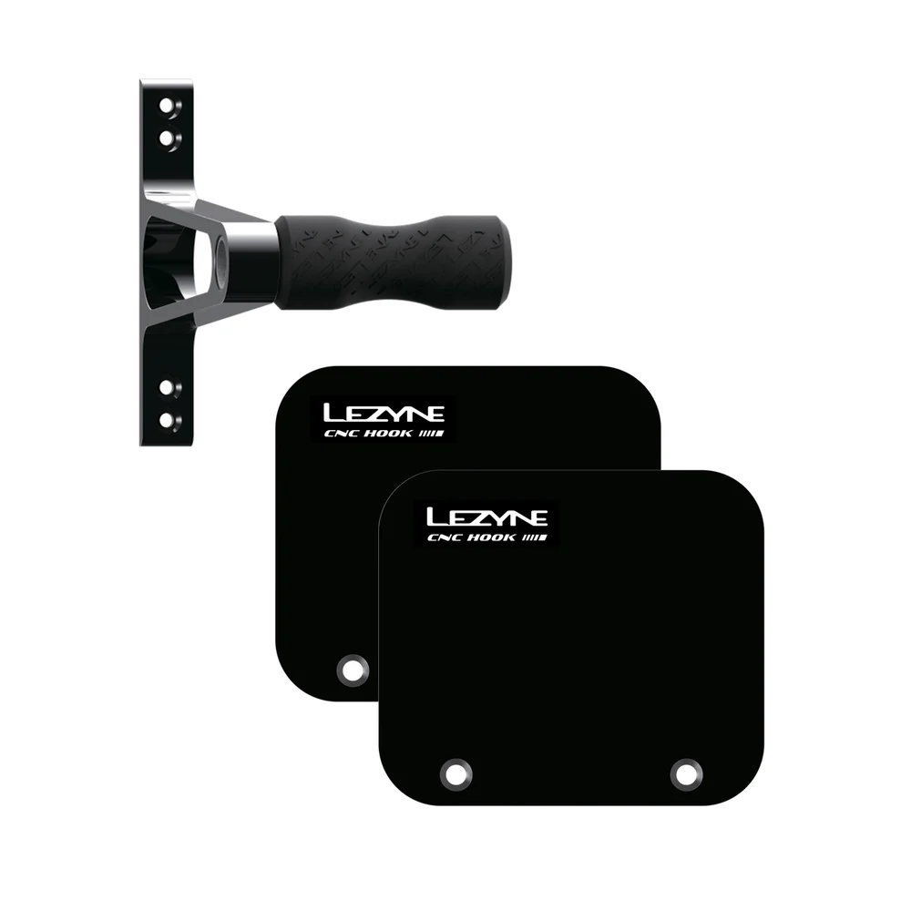 Lezyne CNC Alloy Wheel Hook Black / Silver